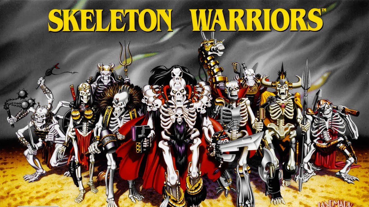 Cartoon Skeleton Warriors