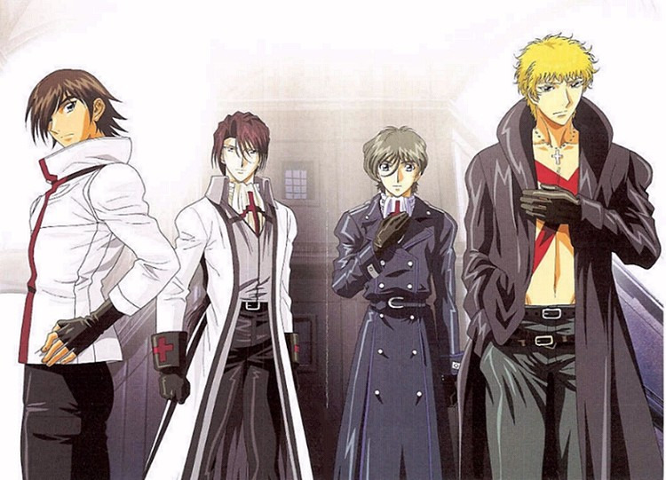 Anime Weiss Kreuz Gluhen