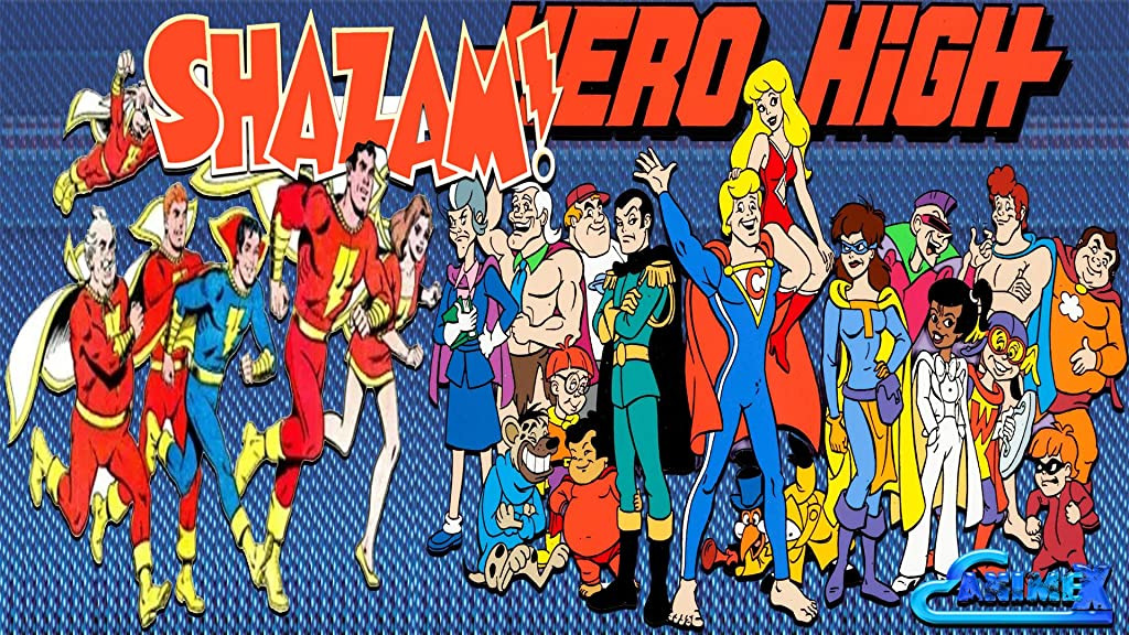Cartoon The Kid Super Power Hour with Shazam! / Hero High