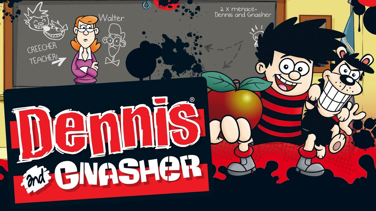 Show Dennis the Menace and Gnasher