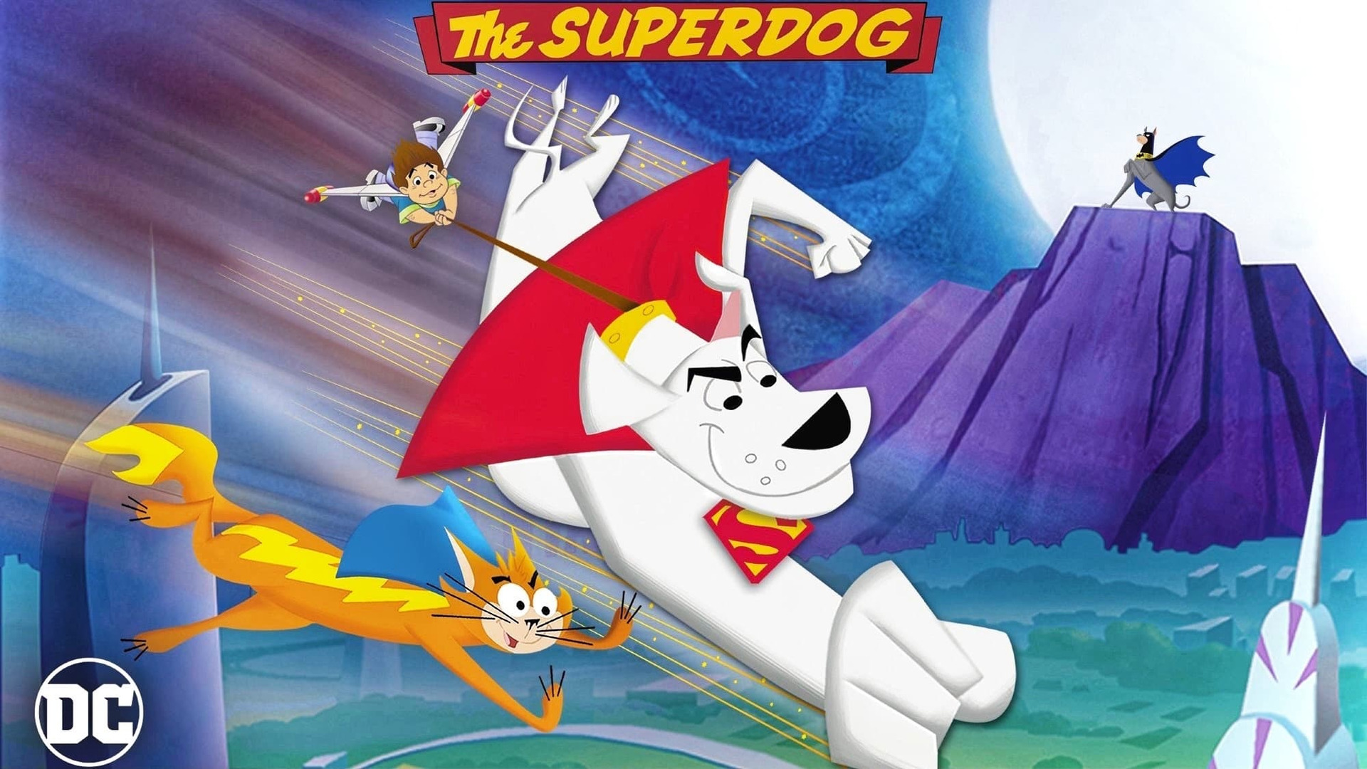 Cartoon Krypto the Superdog