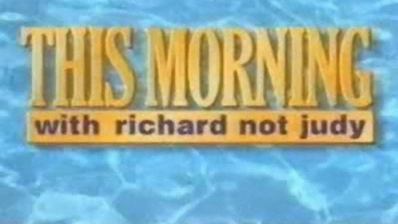 Сериал This Morning with Richard Not Judy