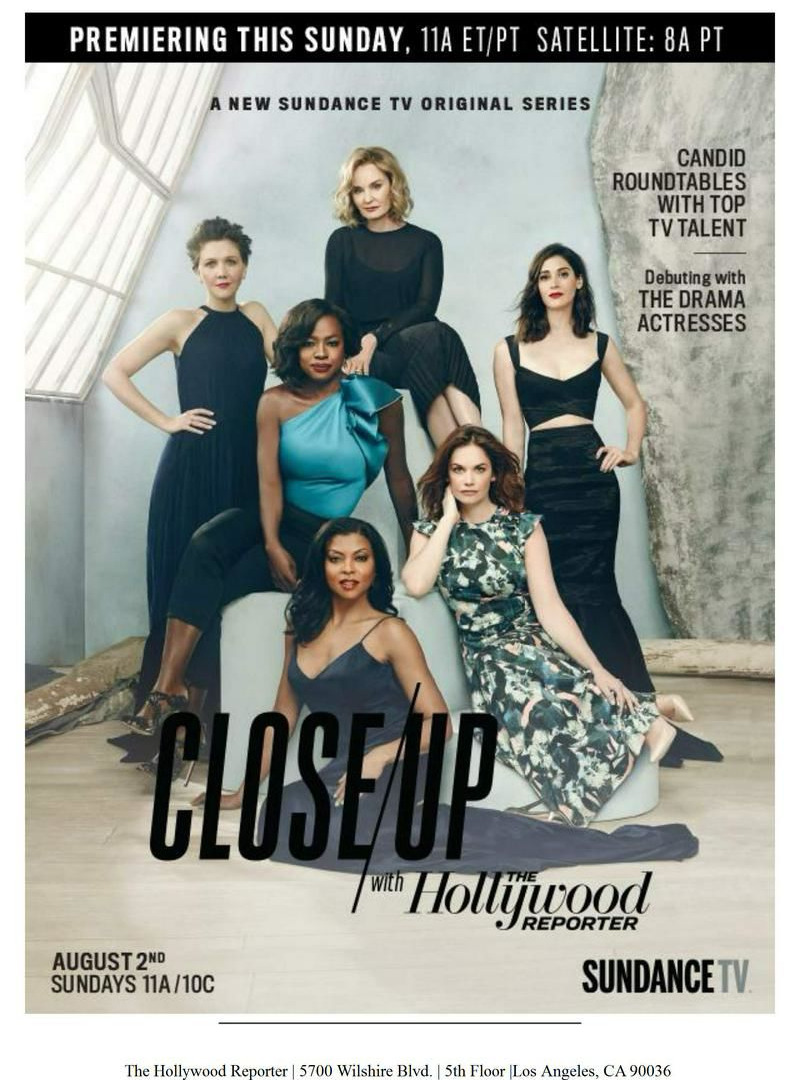 Show Close Up with the Hollywood Reporter