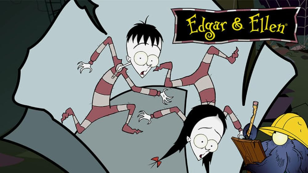 Cartoon Edgar and Ellen