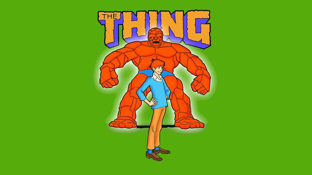 Cartoon Fred and Barney Meet the Thing