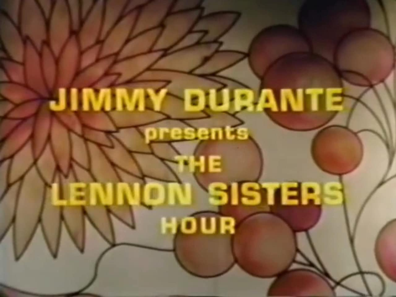 Show Jimmy Durante Presents the Lennon Sisters