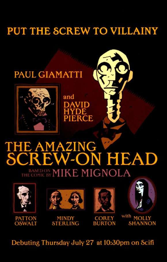 Сериал The Amazing Screw-On Head