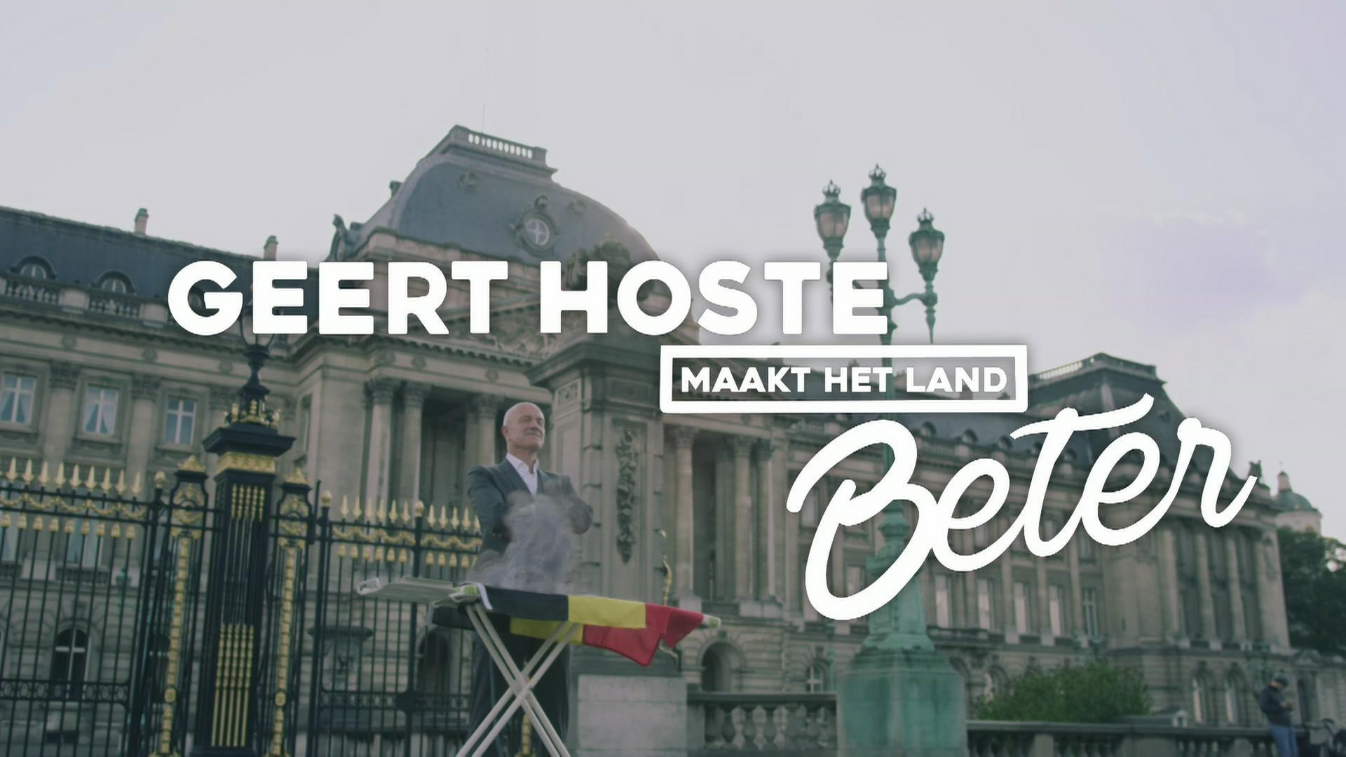 Сериал Geert Hoste maakt het land beter