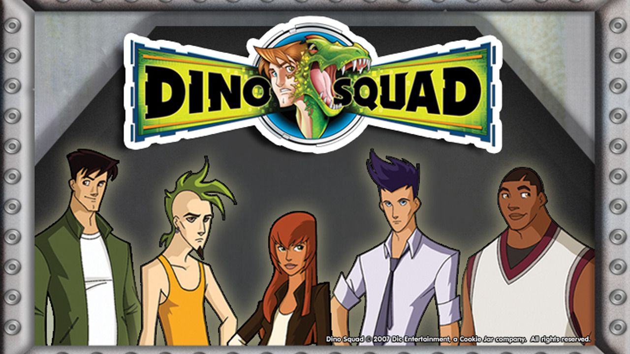 Cartoon Dino Squad
