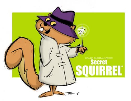 Cartoon Secret Squirrel Show