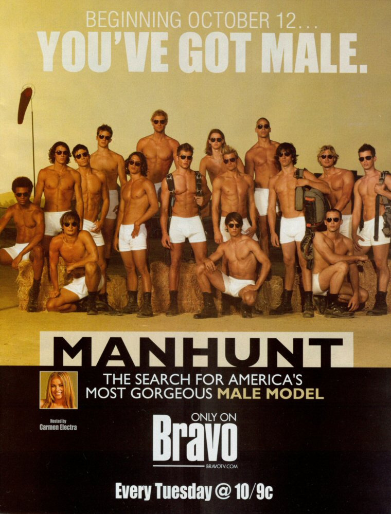 Show Manhunt: The Search for America's Most Gorgeous Male Model