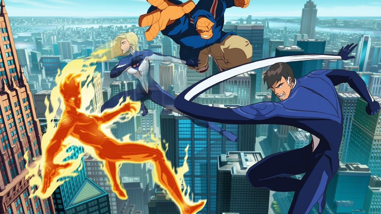 Anime Fantastic Four: World's Greatest Heroes