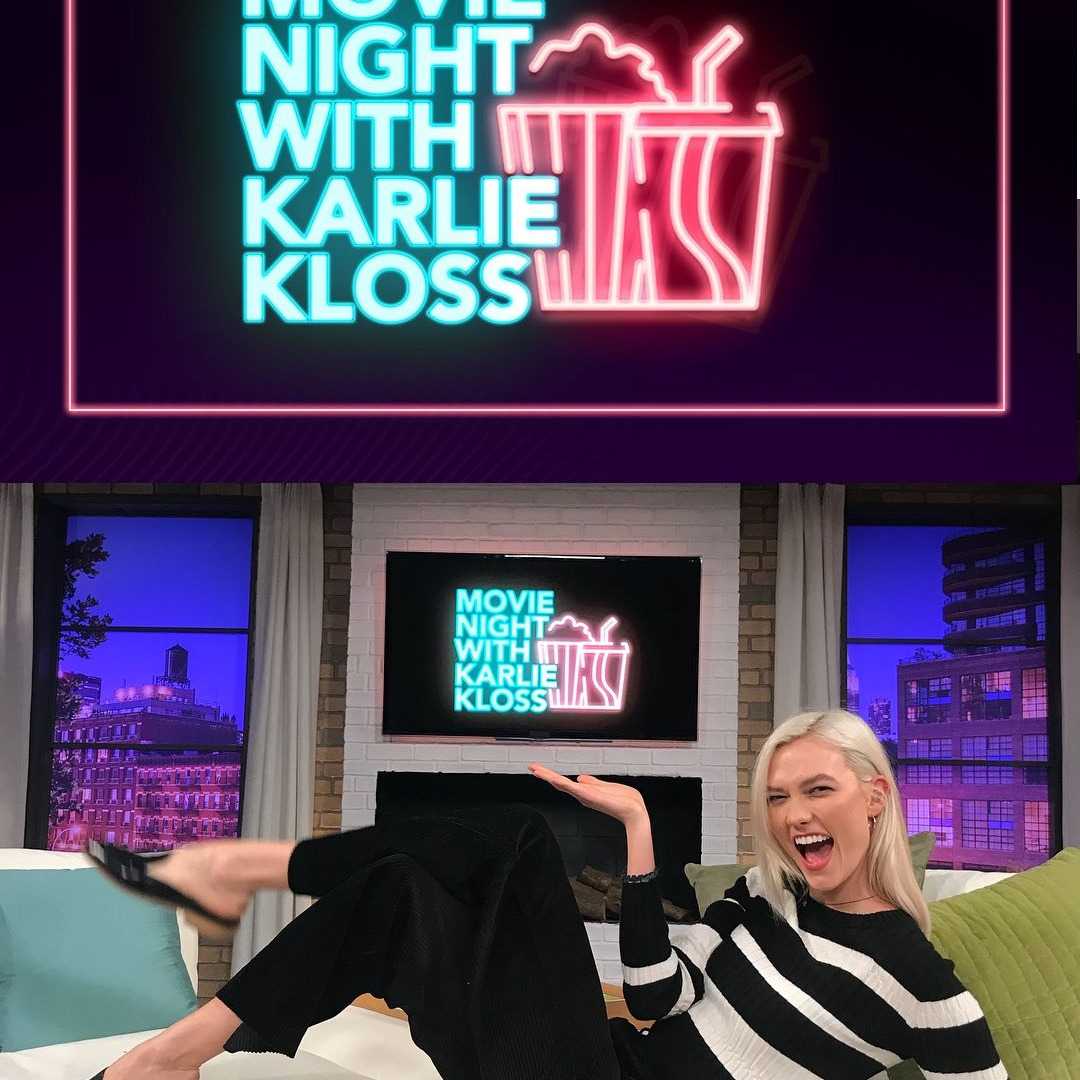 Show Hollywood Movie Night with Karlie Kloss