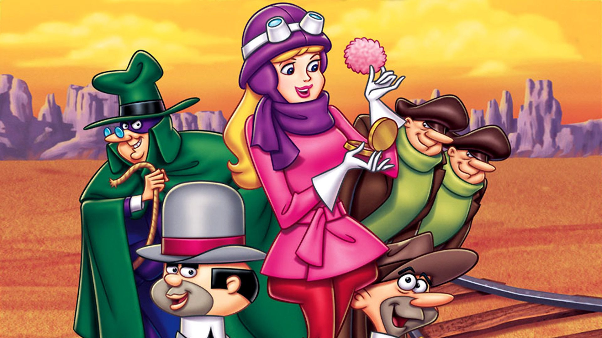 Мультсериал Опасности для Пенелопы Питстоп