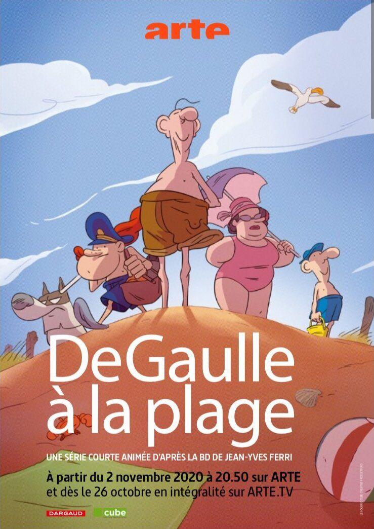 Show De Gaulle à la plage