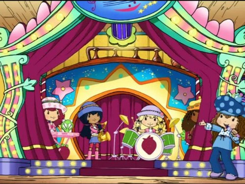 Cartoon Strawberry Shortcake