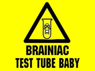 Show Brainiac's Test Tube Baby