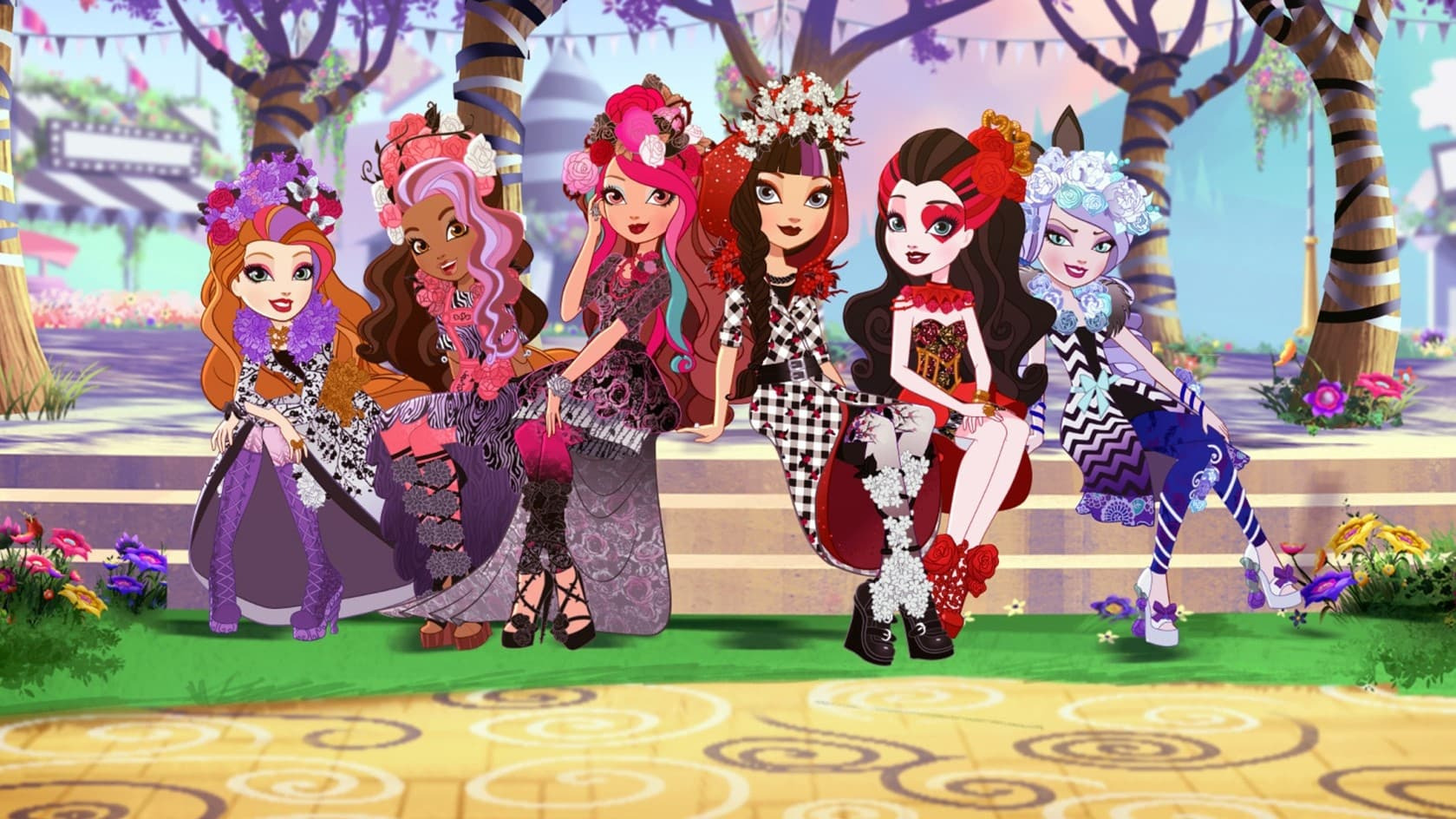 Cartoon Ever After High: Spring Unsprung