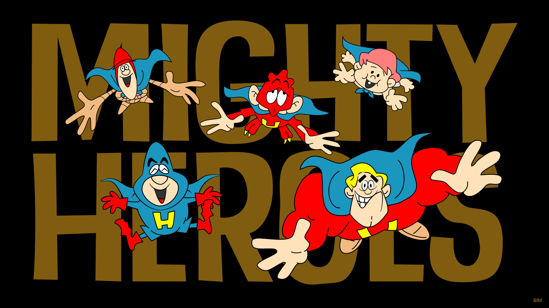 Мультсериал The Mighty Heroes