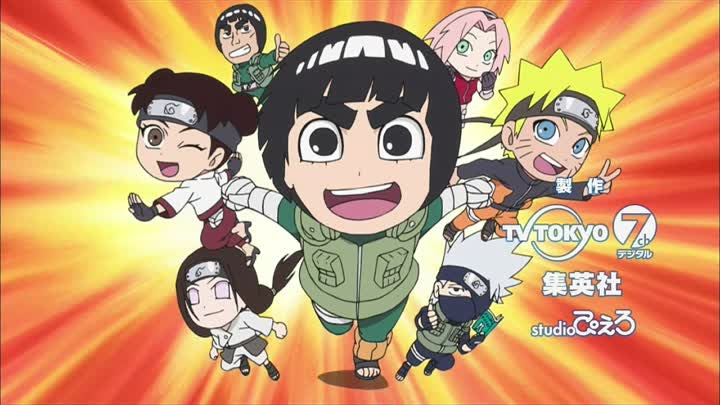 Anime Naruto SD: Rock Lee no Seishun Full-Power Ninden