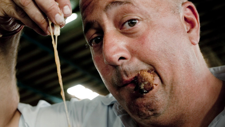 Show Bizarre Foods with Andrew Zimmern