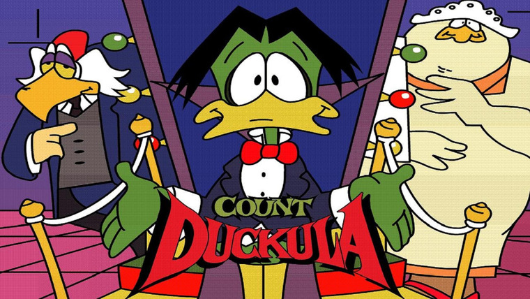 Cartoon Count Duckula