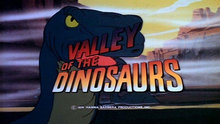 Cartoon Valley of the Dinosaurs