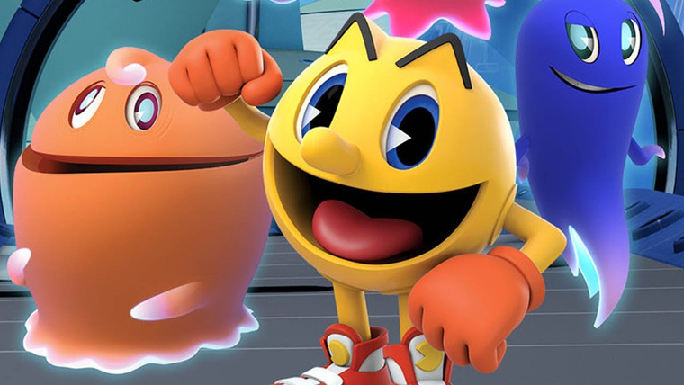 Cartoon Pac-Man and the Ghostly Adventures