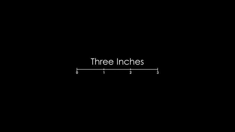 Show Three Inches