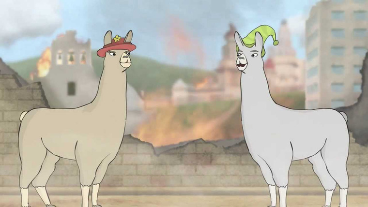 Show Llamas with Hats
