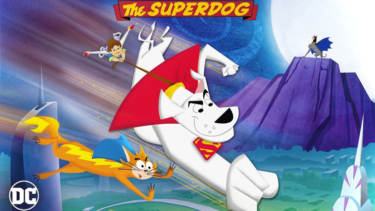 Cartoon Krypto the Superdog