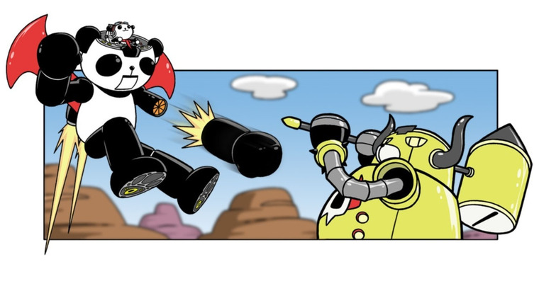 Anime Robonimal Panda-Z: The Robonimation