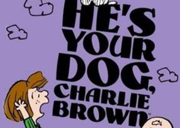 Cartoon He's Your Dog, Charlie Brown