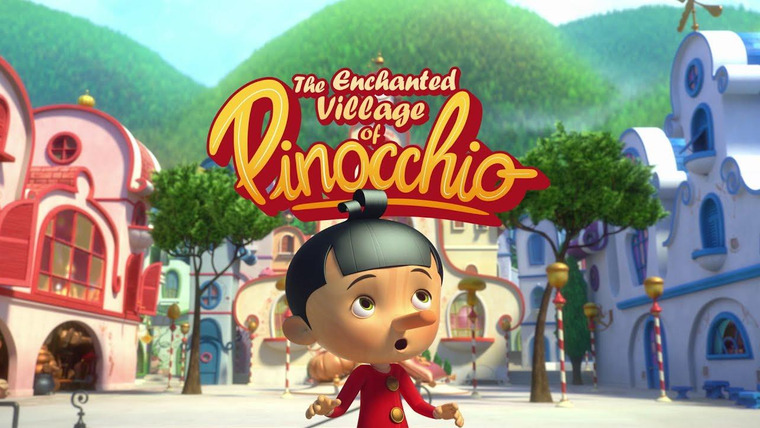 Cartoon The Enchanted Village of Pinocchio