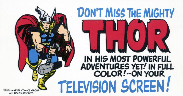 Cartoon Mighty Thor