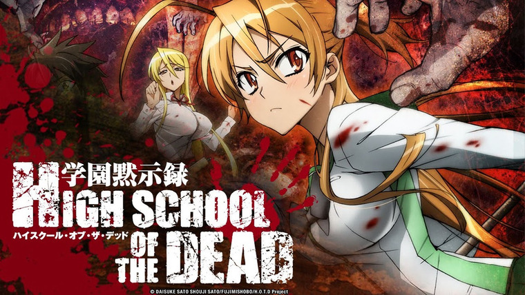 High School Of The Dead anime High School Of The Dead Poster for