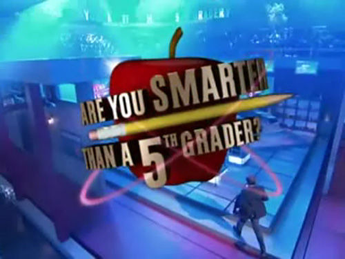 Show Are You Smarter Than a 5th Grader?