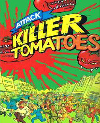 Cartoon Attack of The Killer Tomatoes