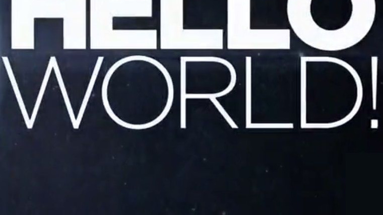 Сериал Hello World!
