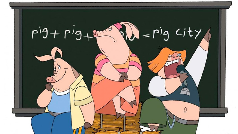 Cartoon Pig City