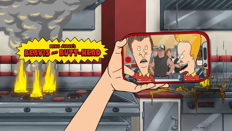 Show Mike Judge's Beavis and Butt-Head
