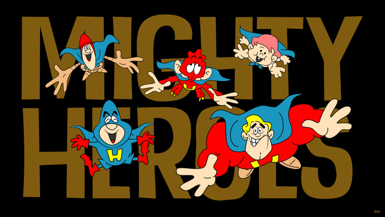 Cartoon The Mighty Heroes