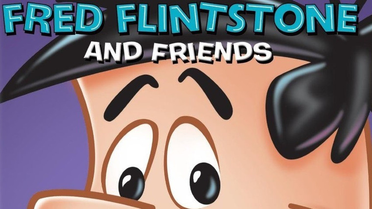 Cartoon Fred Flintstone & Friends
