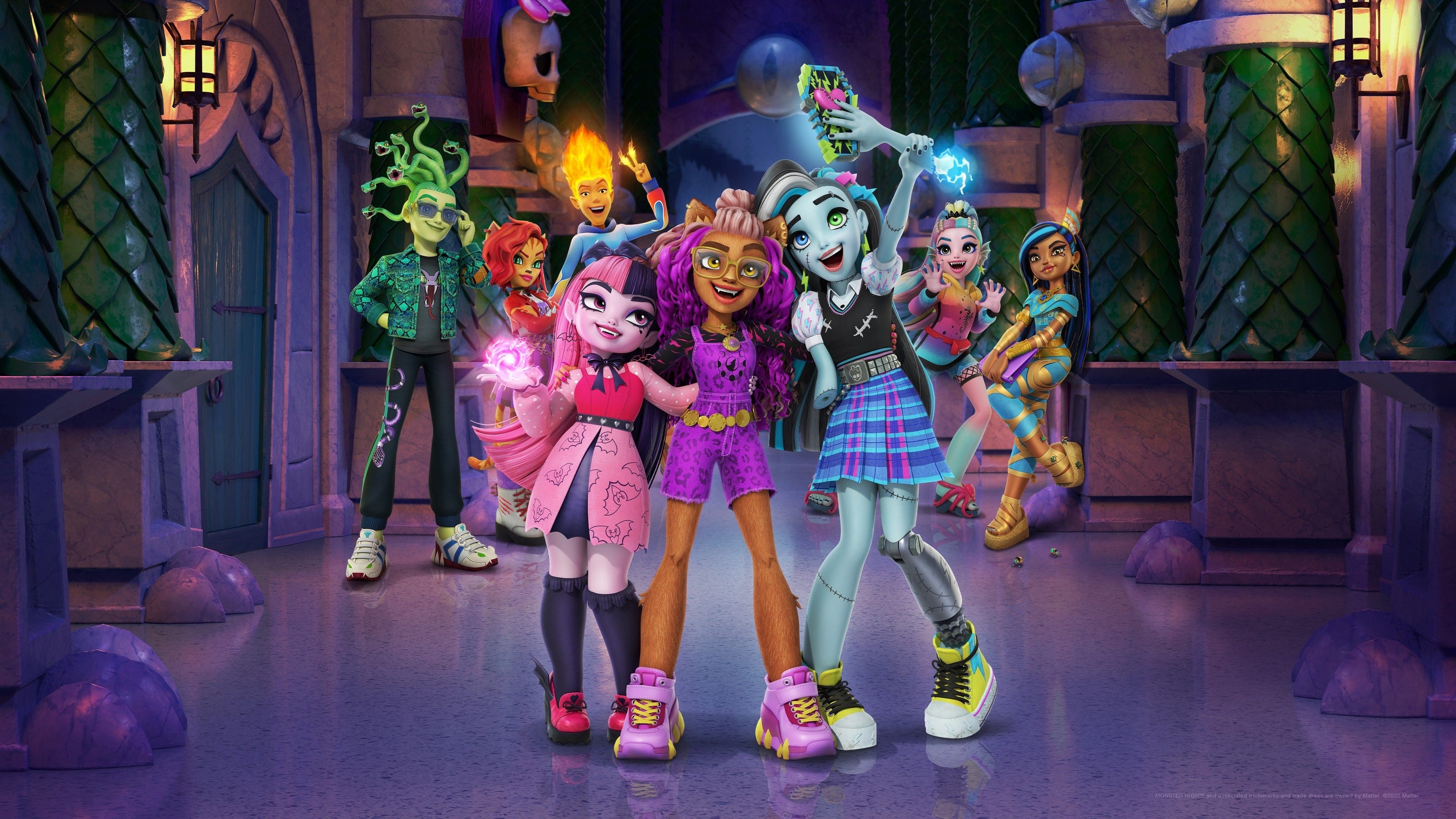 Monster 1 hour. Игра Monster High New Ghoul. Монстр Хай Клодин Вульф.