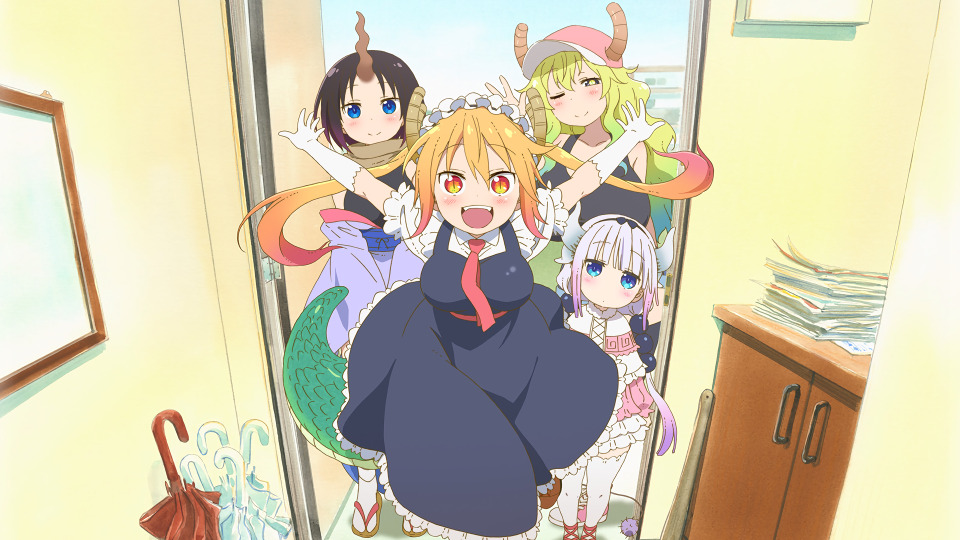 Dragon maid anime characters