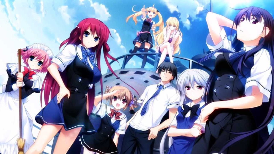 Dois animes diferentes, mas com algo em comum: conheça Grisaia no Kajitsu e  Trinity Seven - Crunchyroll Notícias