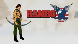 Cartoon Rambo