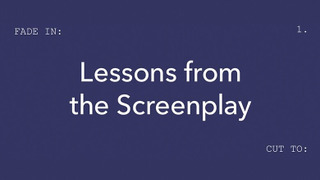 Lessons from the Screenplay season 2019